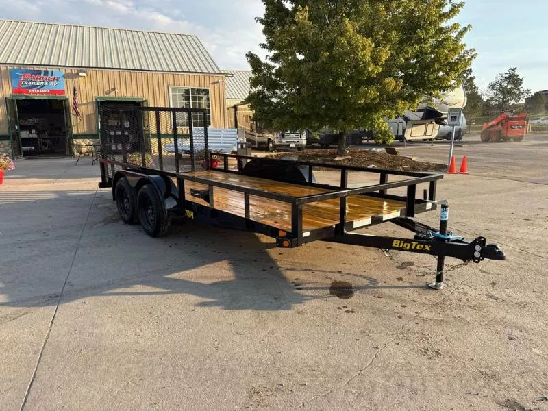 2026 Big Tex Trailers 70PI-16R1A-4PBK-BRK2 Utility Trailer