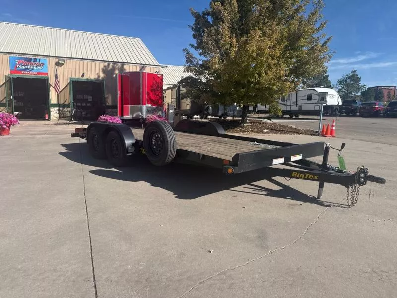 2021 Big Tex Trailers 70CH-18BKDT2B Flatbed Trailer
