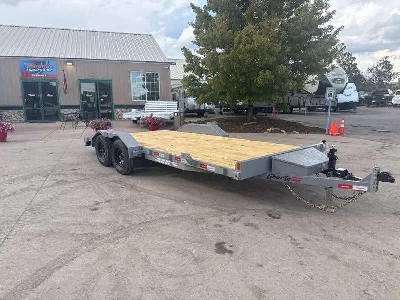 2025 Liberty LC7K83X18C4DT Flatbed Trailer
