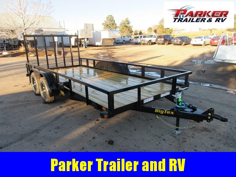 2022 Big Tex Trailers 70PI-16XBK4RG2B Utility Trailer 2022 Big Tex Trailers 70PI-16XBK4RG2B Utility Trailer