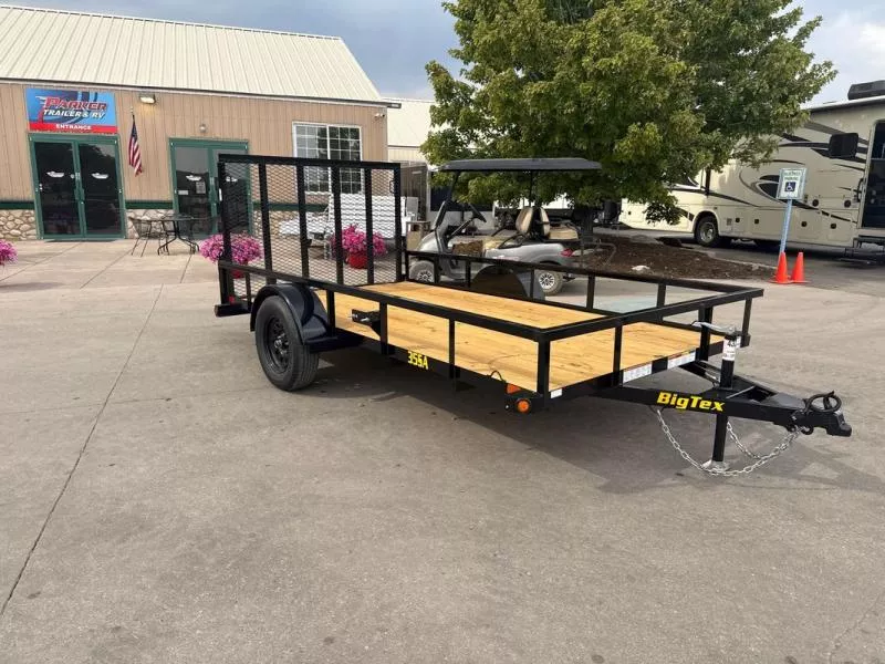 2026 Big Tex Trailers 35SA-12R1A-4PBK Utility Trailer
