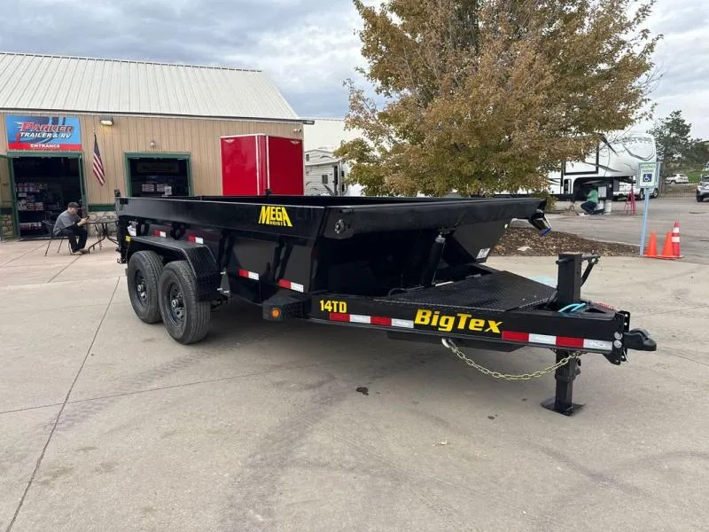 2026 Big Tex Trailers 14TD-14C2A-BK Dump Trailer