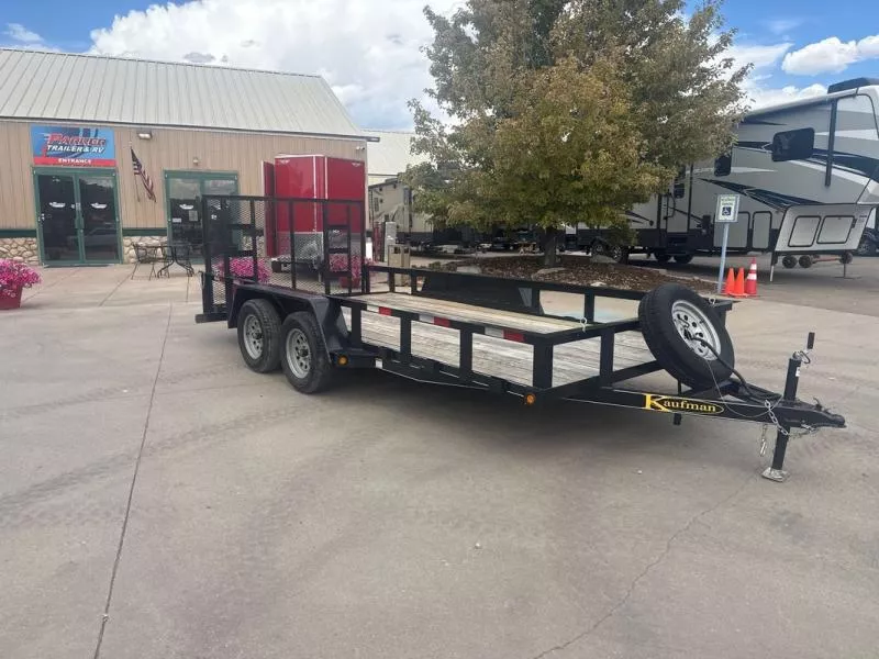 2025 Kaufman Trailers 7x16 Utility Utility Trailer
