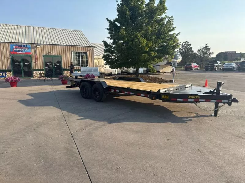 2026 Big Tex Trailers 16EH-18D3A-MRBK Flatbed Trailer