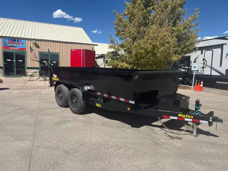 2026 Big Tex Trailers 14LX-14C2A-BK Dump Trailer