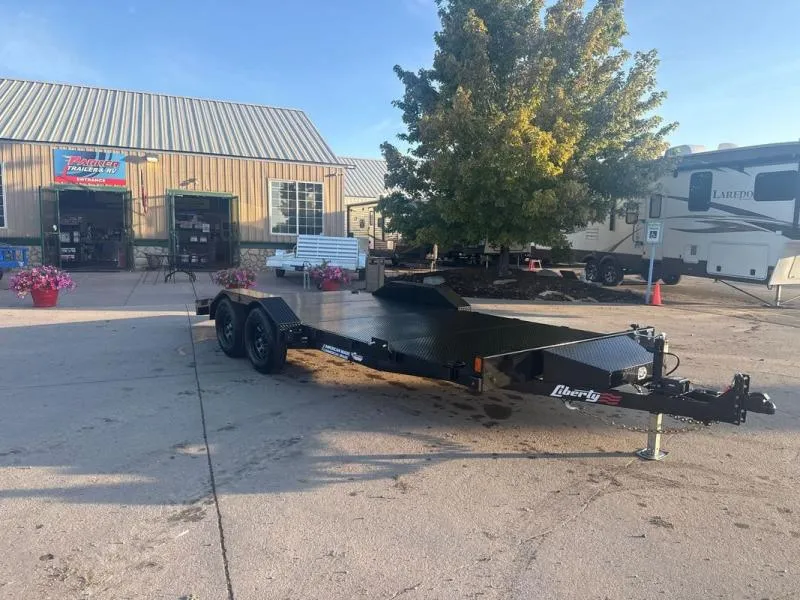 2025 Liberty LC7K83X16+2C4SF Flatbed Trailer