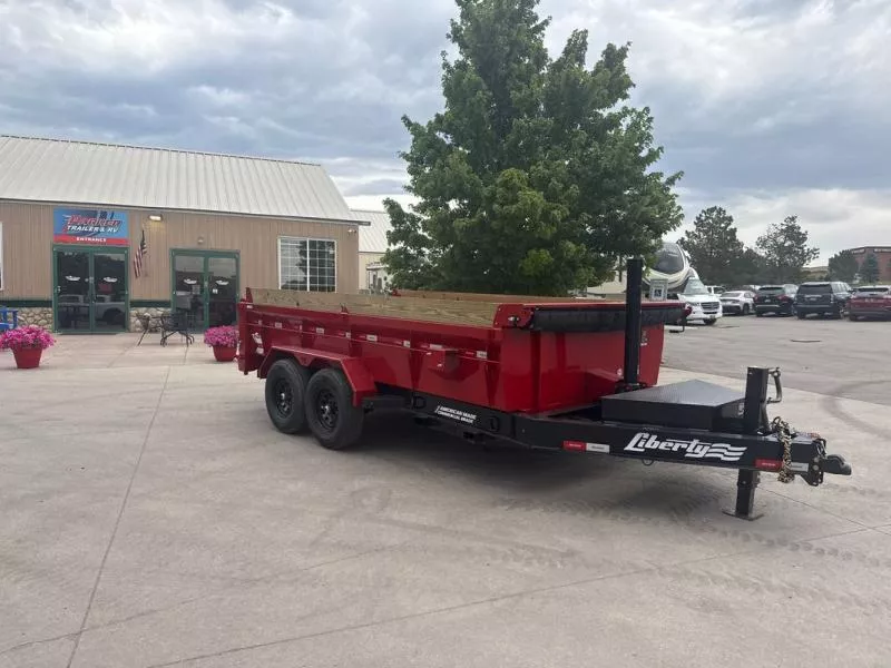 2025 Liberty LD14K83X14B8TS Flatbed Trailer