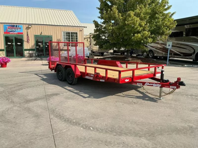 2025 Liberty LU7K83X14+2C4 Utility Trailer
