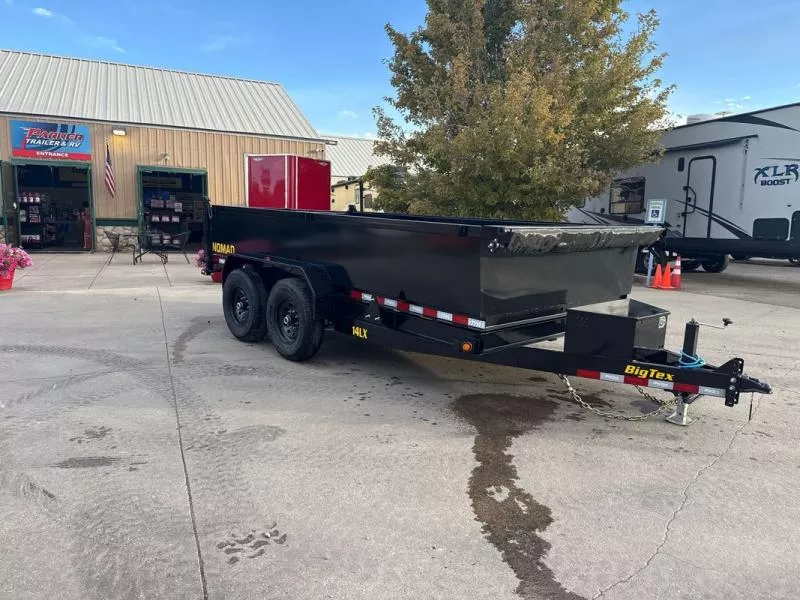2026 Big Tex Trailers 14LX-14C2A-BK Dump Trailer