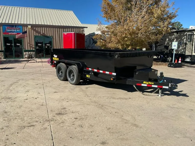 2026 Big Tex Trailers 14LX-14C2A-BK Dump Trailer