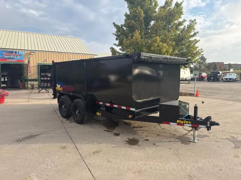 2026 Big Tex Trailers 14LX-14C4A-BK Dump Trailer