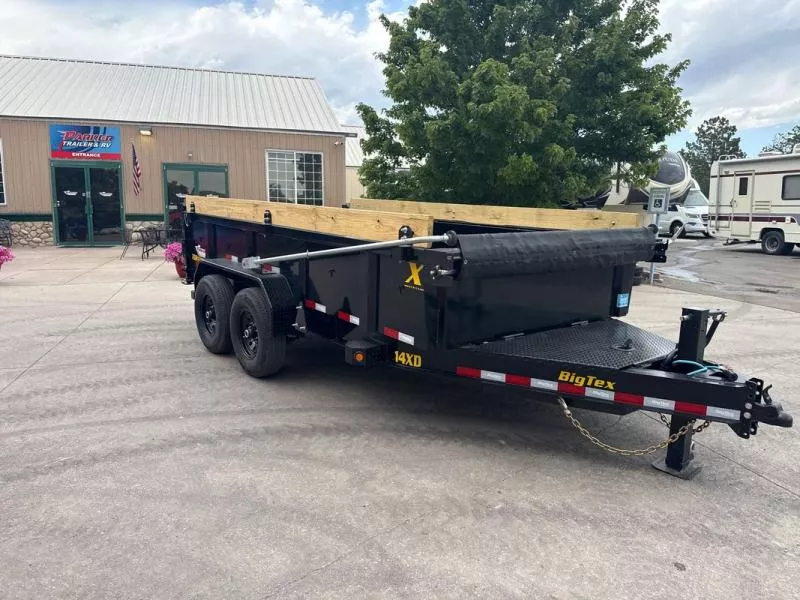 2026 Big Tex Trailers 14XD-14C2A-BK Dump Trailer