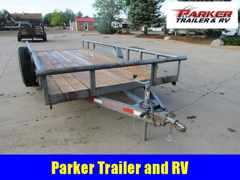 1999 Big Tex Trailers 12PI-18 Flatbed Trailer 1999 Big Tex Trailers 12PI-18 Flatbed Trailer