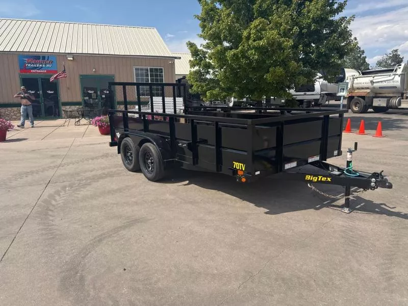 2026 Big Tex Trailers 70TV-14BK2B Utility Trailer