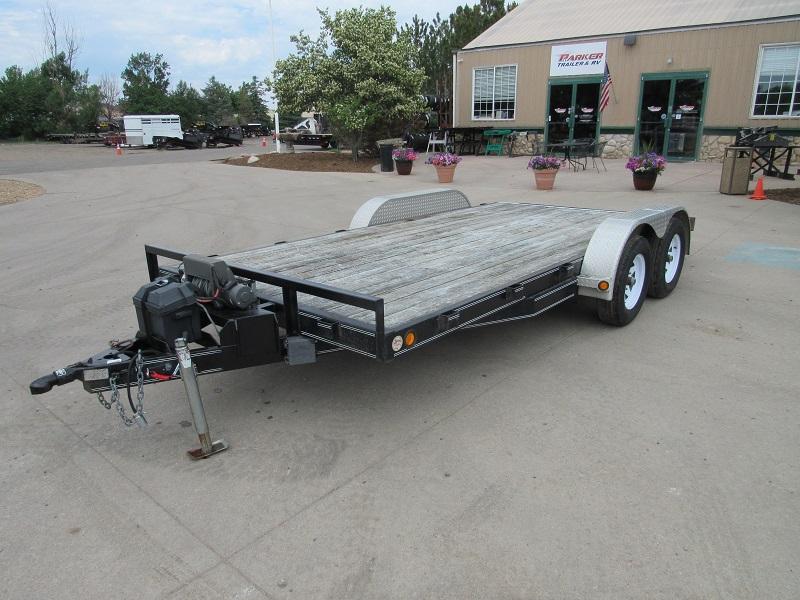 2009 PJ Trailers 716TA Flatbed Trailer 2009 PJ Trailers 716TA Flatbed Trailer