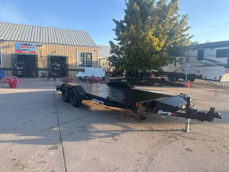 2025 Liberty LC7K83X16+2C4SF Flatbed Trailer