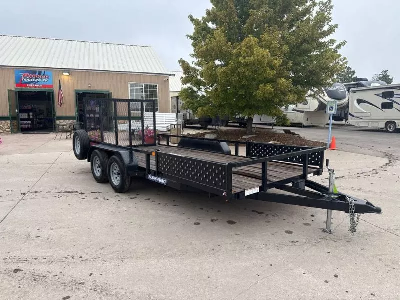 2019 Sure-Trac ST8216TATTV-B-070 Utility Trailer