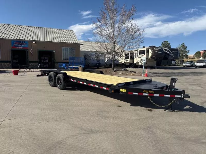 2025 Big Tex Trailers 16EH-22D3A-MRBK Flatbed Trailer