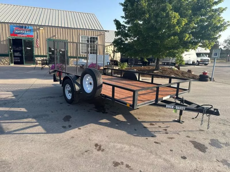 2018 B and A Trailers LB812 Utility Trailer