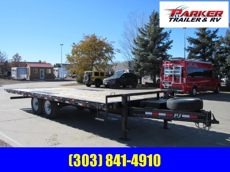 2017 PJ Trailers DECKOVER TILT T8 Flatbed Trailer 2017 PJ Trailers DECKOVER TILT T8 Flatbed Trailer