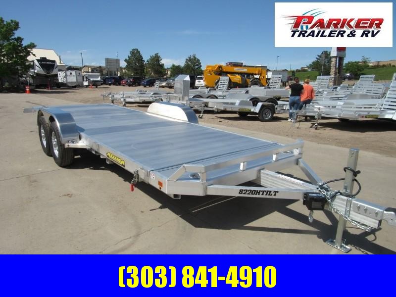 2023 Aluma 8220H-TILT-TA-EL-RTD Flatbed Trailer 2023 Aluma 8220H-TILT-TA-EL-RTD Flatbed Trailer