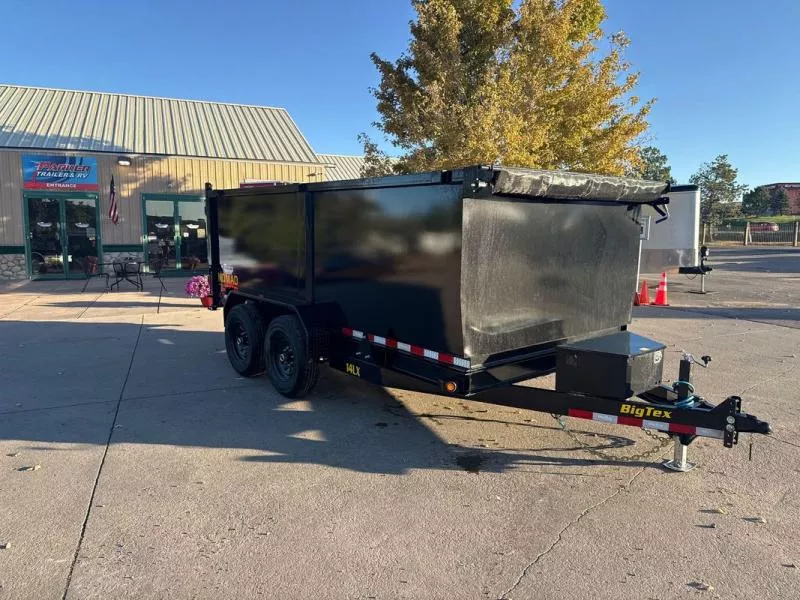 2026 Big Tex Trailers 14LX-14C4A-BK Dump Trailer