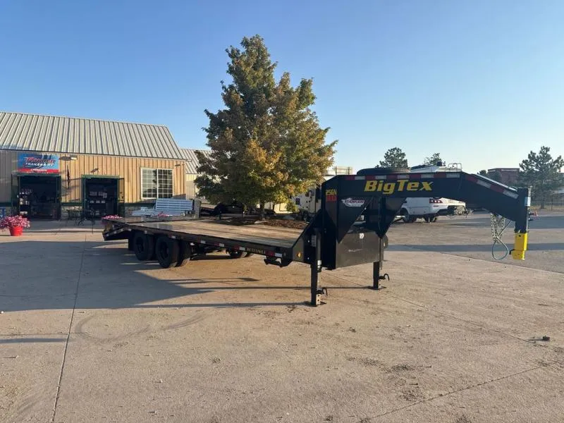 2026 Big Tex Trailers 25GN-25D5A-MRBK Flatbed Trailer