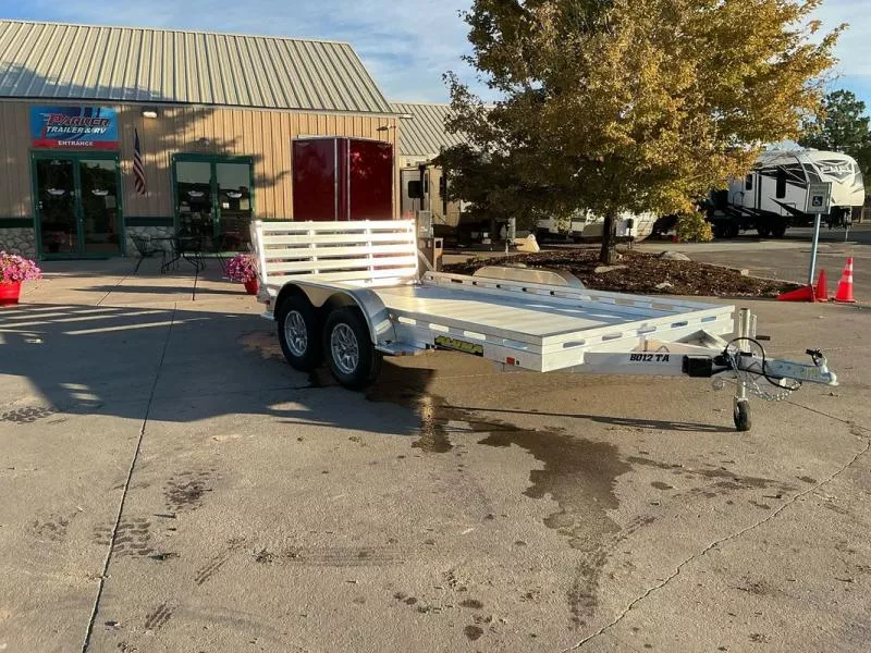 2026 Aluma 8012TA-EL-BT-RTD Utility Trailer