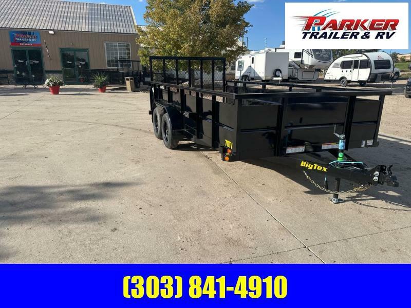 2024 Big Tex Trailers 70TV-16BK2B Utility Trailer 2024 Big Tex Trailers 70TV-16BK2B Utility Trailer