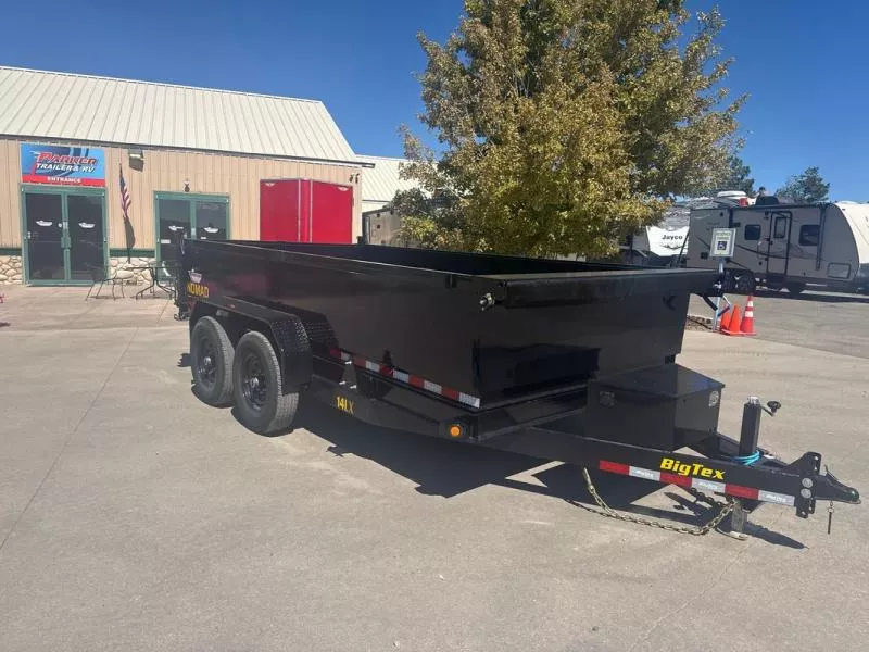 2026 Big Tex Trailers 14LX-14C2A-BK Dump Trailer