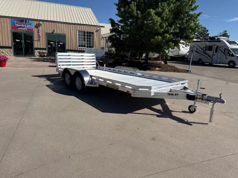 2026 Aluma 7816TA-EL-BT-RTD Utility Trailer
