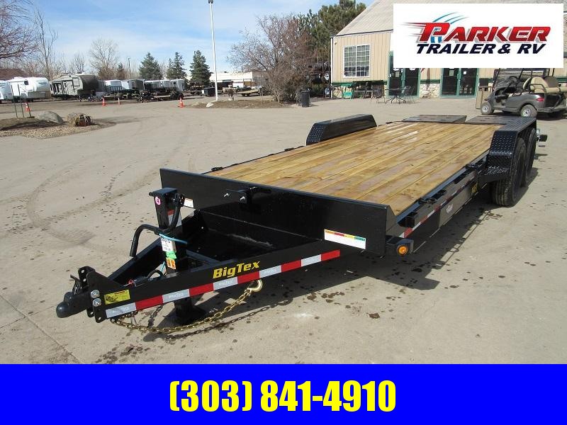 2022 Big Tex Trailers 14ET-20BK-MR Flatbed Trailer 2022 Big Tex Trailers 14ET-20BK-MR Flatbed Trailer