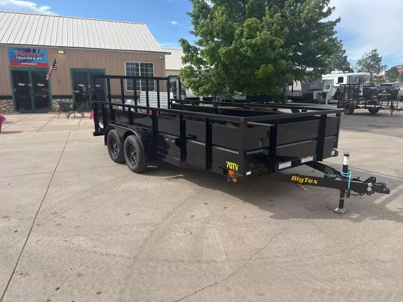 2026 Big Tex Trailers 70TV-16BK2B Utility Trailer