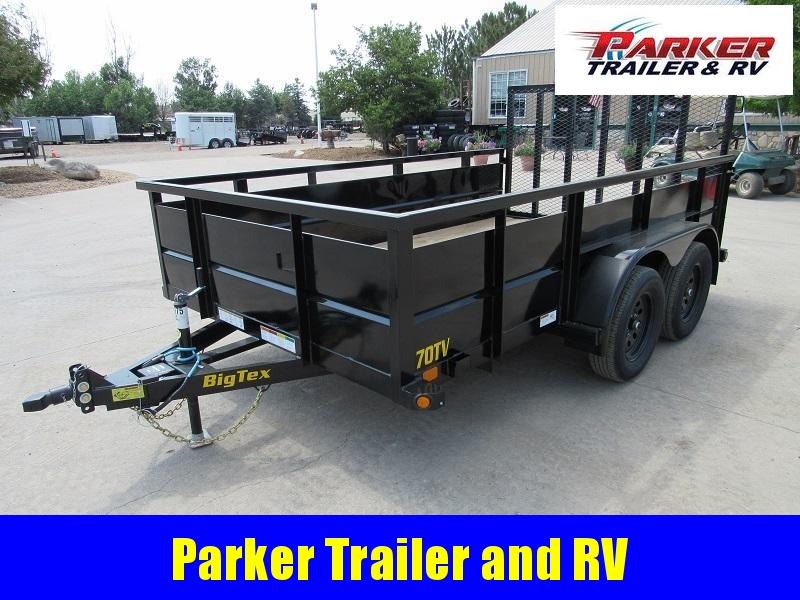 2022 Big Tex Trailers 70TV-12 Utility Trailer 2022 Big Tex Trailers 70TV-12 Utility Trailer