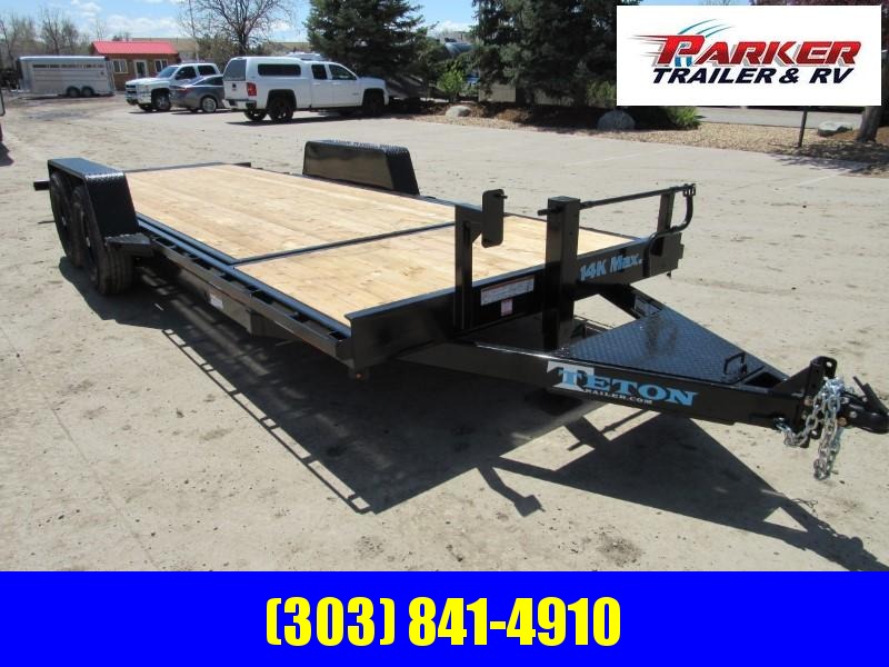 2022 Teton Trailer 20 TILT TRAILER Flatbed Trailer 2022 Teton Trailer 20 TILT TRAILER Flatbed Trailer