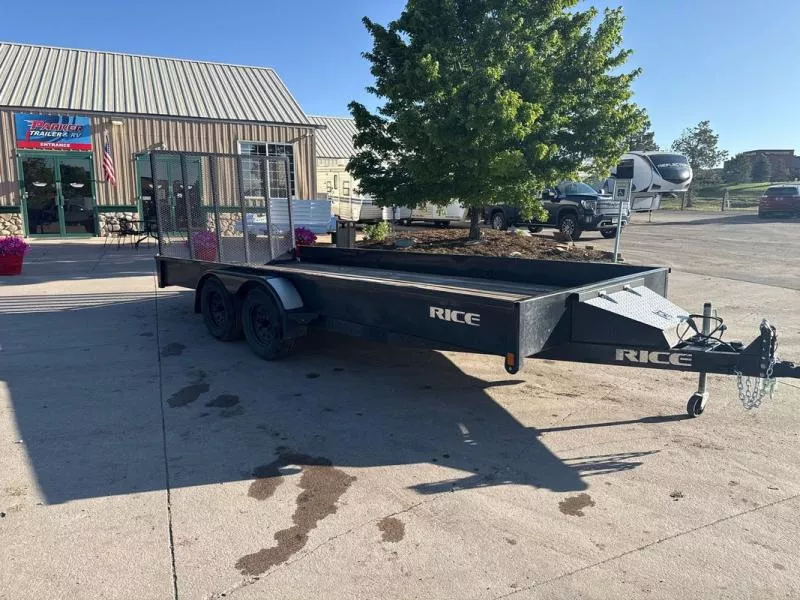 2020 Rice Trailers 8218 Stealth Utility Trailer
