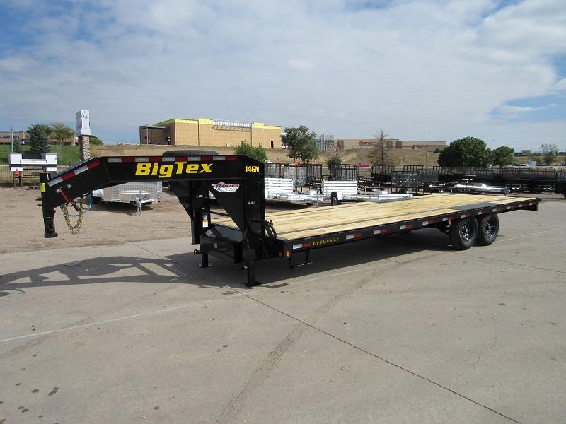 2022 Big Tex Trailers 14GN-25 Flatbed Trailer 2022 Big Tex Trailers 14GN-25 Flatbed Trailer