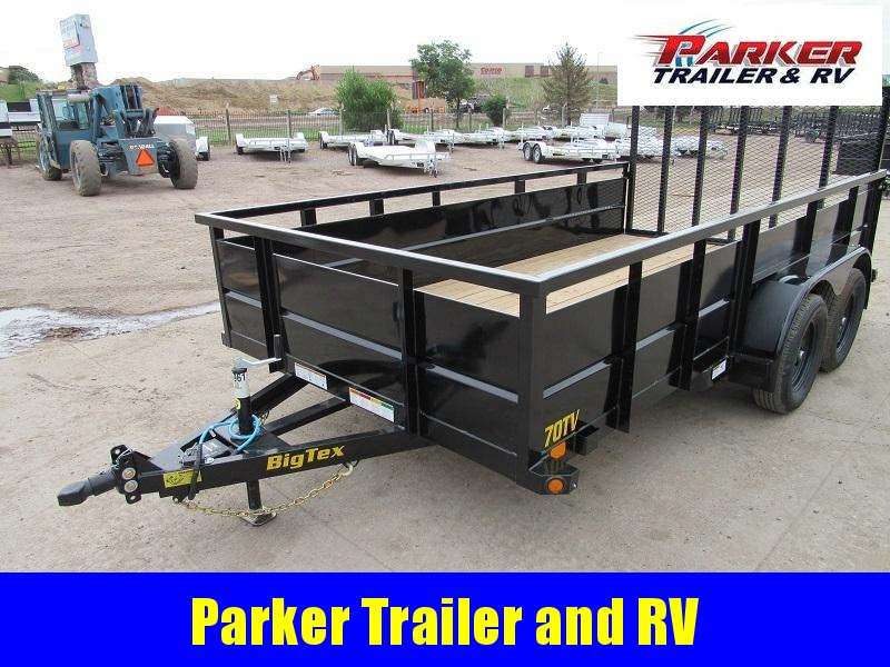 2022 Big Tex Trailers 70TV-14 Utility Trailer 2022 Big Tex Trailers 70TV-14 Utility Trailer