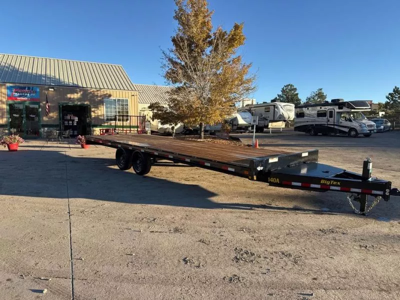 2026 Big Tex Trailers 14OA-24STA-S8BK Flatbed Trailer