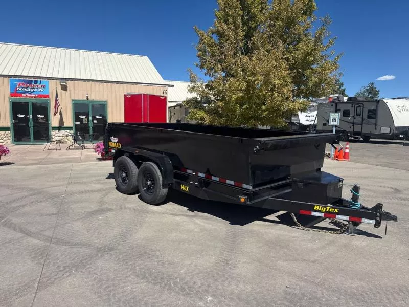 2026 Big Tex Trailers 14LX-14C2A-BK Dump Trailer