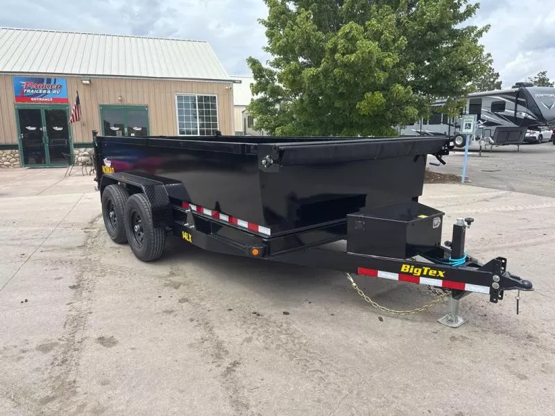 2026 Big Tex Trailers 14LX-14C2A-BK Dump Trailer
