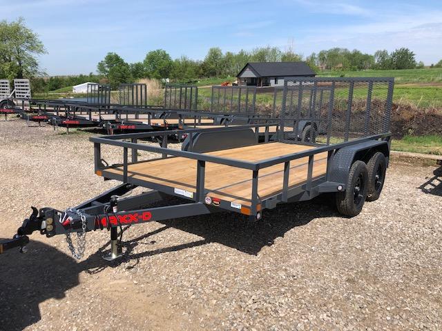 2022 Maxxd 83X14 Utility Trailer spring assisted rear gate 2022 Maxxd 83X14 Utility Trailer spring assisted rear gate
