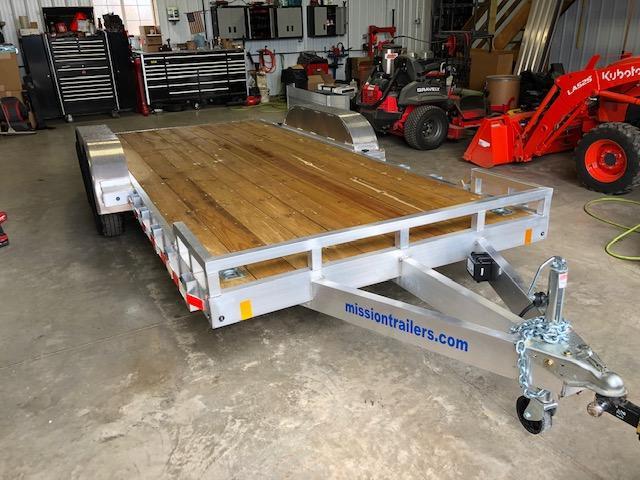 2023 Mission 80"x18' aluminum/wood floor 10K GVWR Car / Racing Trailer 2023 Mission 80"x18' aluminum/wood floor 10K GVWR Car / Racing Trailer