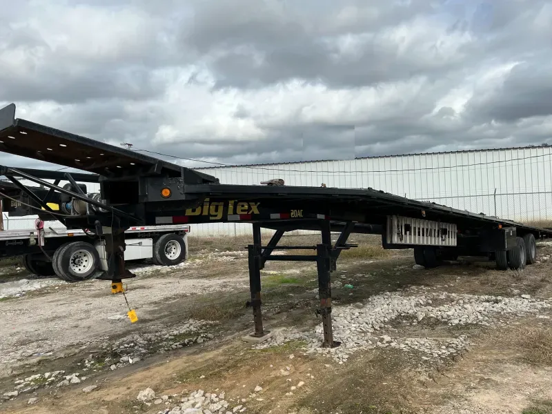 2016 Big Tex 20AC Gooseneck Auto Transport – 4 Car Hauler / Wedge Trailer