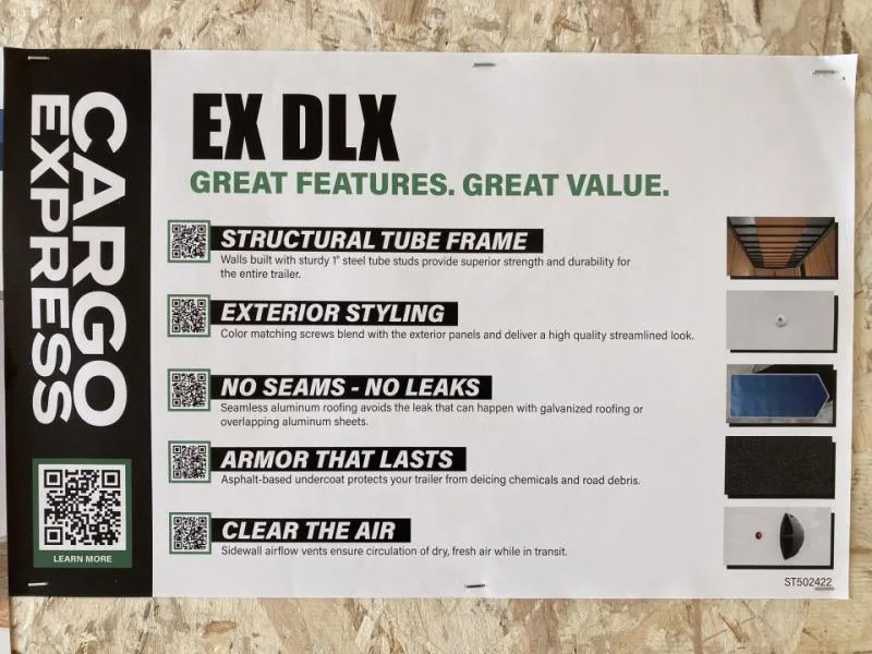 new Cargo (Enclosed) Trailers Cargo Express  for sale, in Wooster, OH Thumbnail 9