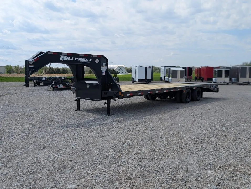 2027 Hillcrest Trailers 30' Deckover Gooseneck - 22K 