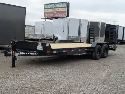 2027 Hillcrest Trailers 22' Equipment Trailer - 14K