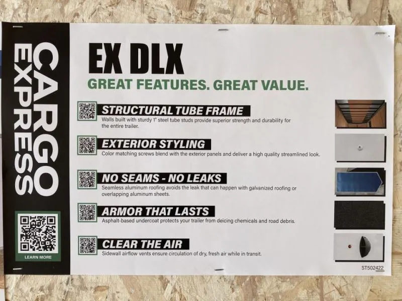 new Cargo (Enclosed) Trailers Cargo Express  for sale, in Wooster, OH Thumbnail 9