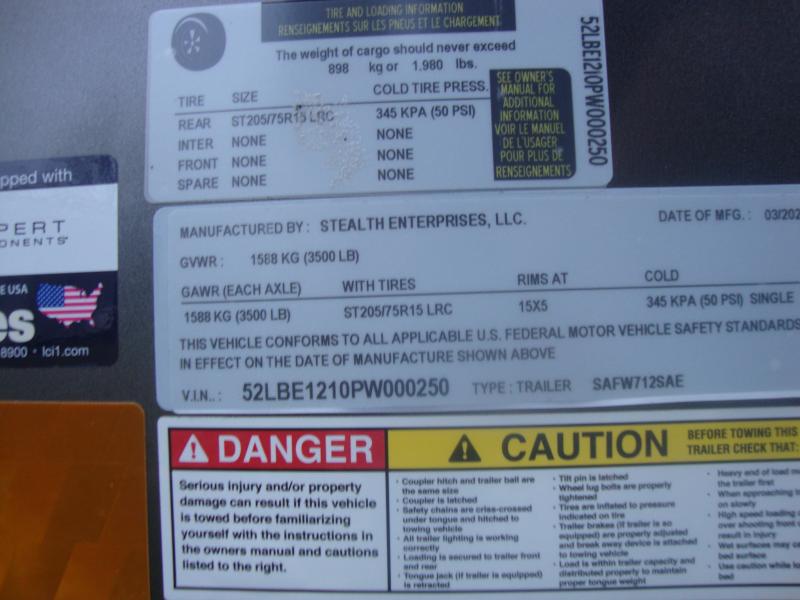 new Cargo (Enclosed) Trailers Stealth Trailers  for sale, in Fort Plain, NY Thumbnail 6