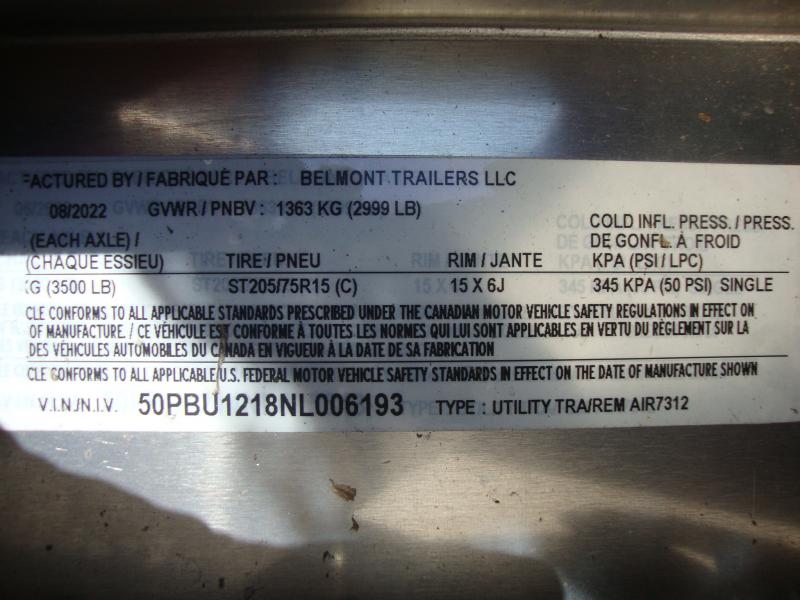 new Utility Trailers Belmont  for sale, in Fort Plain, NY Thumbnail 5